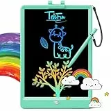 TEKFUN Kinder LCD-Schreibtablett,8,5-Zoll bunte Zeichentablett,3 4 5 6 7 Jahre alt Mädchen Jungen Spielzeug,Mädchen Jungen Geburtstag Geschenk(Grün)