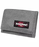 EASTPAK Portemonnaie Crew, Grau, Klassisch, Unisex, Polyester, Geldbörse, 4 Fächer, 3 Kreditkartenschlitze, 6 Taschen, Nasses Tuch Reinigung