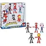 Spidey and his Amazing Friends Hero Collection Figuren-Set, 5 Figuren, Ab 3 Jahren
