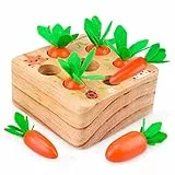 Dream Fun Spielzeug ab 1 Jahr kinder Mädchen Jungen, Montessori Spielzeug Baby Kinderspielzeug Holzspielzeug Kleinkinder Holzpuzzle 6 12 Monate Geburtstag Geschenke, Babyspielzeug