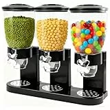 YuLiMirich Cereal Dispenser 2L, Luftdichter Müslispender für die Organisation des Küchenvorratsraums, Müslispender 3er Set Luftdichte Behälter für Müsli, Reis, Körner, Süßigkeiten, Kaffebohnen