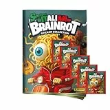 Sticker 2025 „Skifidol Italian Brainrot“ | 1x Stickeralbum + 5x Stickertüten