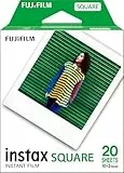 INSTAX Square ISO 800 Film with White Border, 2 X 10 Shot Pack