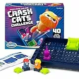 ThinkFun - 76650 - Crash Cats Challenge - Das actiongeladene Katzen-Logikspiel für Kinder ab 8 Jahren!