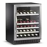 DOMETIC C50G Kompressor-Weinkühlschrank mit Glastür für 50 Flaschen ideal für die Wein-Präsentation in Restaurants, Bistros oder Hotels