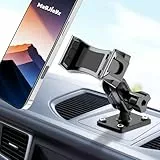 MAGJIEYX Handyhalterung Auto mit Bohrerbasis, Armaturenbrett Halterung für LKW Transportern Booten 360° Drehbar Universal Telefonständer kompatibel für iPhone Samsung 4.7''-7'' Smartphones Zubehör