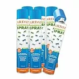 Ardap Repell Ungezieferspray 6 x750ml - Insektenspray bei akutem Ungezieferbefall - Abwehrend bei Insektenbefall - Insektenspray Wohnung - Schädlingsfrei - Wirkt schnell & effektiv (PT19)