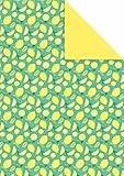 Clairefontaine 456718C Dekopapier, A4, 25 Blatt, 21 x 29,7 cm, 160 g, verschiedene Motive Fraicheur Zitrone 2