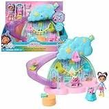 DREAMWORKS GABBY'S DOLLHOUSE - 17-teiliges Kitty Care Spielset, mit Gabby Figur und 3 Baby-Kätzchen, Rutsche und Schaukeln, geeignet für Kinder ab 3 Jahren