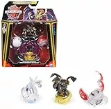 BAKUGAN Starter 3-Pack, Special Attack Dragonoid, Titanium Hammerhead, Butterclaw, individualisierbare Actionfigur, Sammelkarten, Kinderspielzeug für Jungen und Mädchen