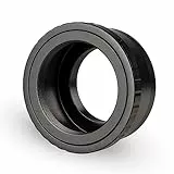 Walimex pro T2 Adapter für MFT-Mount - Adapterring mit manuellem Fokus, einfache Handhabung, Objektiv-Anschlussring kompatibel mit Olympus Pen E-PL1 PL3 PL7 und Panasonic Lumix DMC-G70 DMC-GX80 etc.