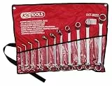 KS Tools 517.0222 CLASSIC Doppel-Ringschlüssel-Satz, gekröpft, 11-tlg. 6-32mm