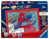 Ravensburger CreArt - Malen nach Zahlen 12023109 - Der legendäre Spider-Man - Kinder ab 7 Jahren