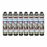Isolbau - Brunnenschaum 1K Bauschaum Wasserdicht Aussen und Innen - Montageschaum 8 x 750 ml - PU-Schaum - Pistolenschaum Dämmschaum Isolierschaum