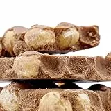 KERNschmelze by KERNenergie Schokoladen-Tafeln - Bruchschokolade belgische Vollmilchschokolade mit Macadamias - Schokolade, Schokostücke frisch geröstete Nüsse, 350g