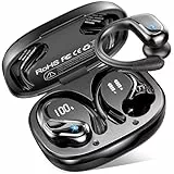 Bluetooth Kopfhörer Sport, 75Std 2025 Kopfhörer Kabellos Bluetooth 5.4, 3D Stereo Tiefer Bass IP-X8 Wasserdicht Wireless Earbuds, 4 ENC Noise Cancelling Mic Headphones, 7g USB-C in-ear Ohrhörer Gym