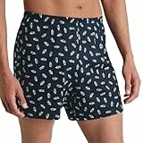 CALIDA Prints Boxershorts Herren, mit stoffüberzogenem Bund, aus 100% Baumwolle, ohne Eingriff