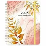 Terminplaner 2025,Wochenplaner 2025 A5,Personal Organizer,Wochenplaner 2025,Kalender 2025,Ringbuch A5 Mit Elastischer Verschluss,SchüLerplaner(21.5 X 15.5cm)