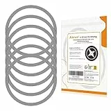 Aieve 6 Stk. Dichtungsring Gummidichtung Silikon Ersatzteil kompatibel mit WMF Kult X Mix & Go Mini Smoothie Maker Standmixer Ersatzdichtung Deckel (Nicht für To-Go-Trinkdecke& Schnellkochtopf, 6*6cm）