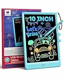 ORSEN 10Zoll LCD Schreibtafel Kinder Maltafel Zaubertafel Spielzeug, 3-8 Jahre Jungen MäDchen Lernspiele Sensorik Schreibtablett Ab 3 4 5 6 7 8 Jahren Junge Geschenke für Kinder (Blau)