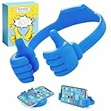 Kinizuxi Thumbs Up Lazy Phone Stand Geschenke für Weihnachten, Universal Handy-Halterung für den Schreibtisch Handy-Halterung, Smartphone-Ständer für iPhone, iPad, Samsung und mehr (Blau)