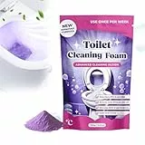WC Reiniger Extra Stark, 2026 Neu Badreiniger Toilettenreiniger Extrem Stark, WC Schaumreiniger Rohrreiniger Abflussreiniger Reinigungsmittel für Badezimmer Toiletten (1 Stück)