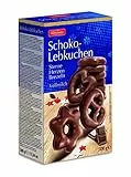 Stieffenhofer Lebkuchen Mix, Lebkuchen mit Vollmilch Schokolade in Sterne / Herzen / Brezel Form, 500 g