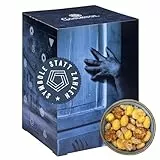 Corasol Escape & Snack Adventskalender für Erwachsene mit Escape-Rätsel-Thriller: Ein wahnsinniges Spiel - mit Nüssen, Snacks, Schokolade