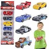 Amazluck Cars Spielzeug Geschenkset, 6 Stück Kleine Spielzeugautos Mini Auto Set Wheels Autos Mini Cast Spielzeugautos Set Spielzeug Autos ab 3 4 5 Jahren für Kleinkinder Jungen Car Spielzeugauto
