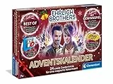 Ehrlich Brothers Adventskalender - Magischer Weihnachtskalender mit 24 Zaubertricks - Zauberkasten für Kinder ab 7 Jahren von Clementoni 59298