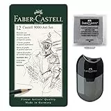 Faber-Castell 119065 Castell 9000 Bleistiftset 8B bis 2H, 12 Stück