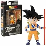 BANDAI - Dragon Ball Daima Kid Goku - Figur Dragon Star 17 cm - Kid Goku Figur mit Zubehör - Offizielle Dragon Ball Lizenz - Bewegliche Mini-Goku-Figur - Spielzeug ab 4 Jahren - 40735