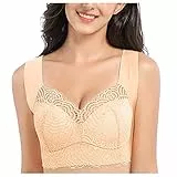 Generisch BH Damen mit Bügel Große Brüste Push Up Büstenhalter Blumen Spitze Atmungsaktiver Bügelloser Große Größen Starker Halt Bralette Bequemer Komfort Klassische BHS Vollschalen Bustier