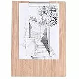 Ausla Artist Sketch Board, 8K Künstler-Reißbrett, Skizzenbrett, Holz-Skizzenbrett, Zeichenbrett für Indoor-Outdoor-Malerei