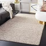 Safavieh Naturfaser Teppich für Wohnzimmer, Esszimmer, Schlafzimmer - Natural Fiber Collection, Kurzer Flor, Beige, 200 x 300 cm