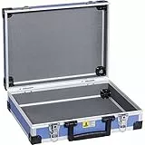 allit 424120 Utensilien-Koffer AluPlus Basic, Gr”áe: L, blau, Nutz: 33x24,5x9 cm/außen: 34,5x28,5x10,5cm