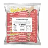 Tise Süsswaren Gofret Waffelriegel mit Kakaocremefüllung (24Stk./480g)