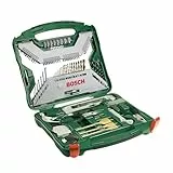 Bosch Accessories Bosch 103tlg. X-Line Titanium Bohrer und Schrauber Set (Holz, Stein und Metall, Zubehör Bohrmaschine)