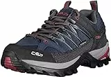 CMP Herren Rigel Low Shoe WP Trekking-& Wanderhalbschuhe, Asphalt Syrah, 43 EU