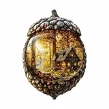 Jigfoxy Holzpuzzle für Erwachsene, Wald Holz Puzzle, einzigartiges Tierpuzzle aus Holz, Geschenk zu Weihnachten für Familie und Freunde, L-34 * 29.8cm-250Teile