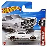 Hot Wheels - ´67 Shelby GT500 - Mustang 60th 3/5 - HYY93 - Short Card - Weiss - Mattel 2025-1:64