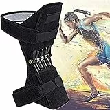 Klettern Knie Booster,Kniebandage,Booster Feder KniestüTze StüTze FüR Bergsteigen Hocken Wandern Sports(1Paar),3spring