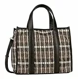 Gabor bags Lexie Damen Shopper Umhängetasche Reißverschluss Mittelgroß Schwarz