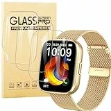 KUSINHOKA 3 Stück Schutzfolie kompatibel mit taopodo/Ddidbi Smartwatch P114/P114 Pro 1.85 Zoll, [Anti-Kratzen] Weiche TPU Displayschutzfolie, Vollständige Abdeckung HD Anti-Fingerprint Folie