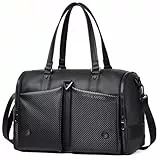 Sporttasche Herren Reisetasche Klein 25L Kleine Sporttasche für Damen Gym Bag Wasserdicht Handtaschen Trainingstasche Reise Sauna Sport Tasche Fitness Handgepäck (Schwarz)