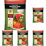 NITTAYA - Rote Currypaste Vegan- (1 X 50 GR) (Packung mit 5)
