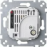 Schneider Electric Merten Raumtemperaturregler-Einsatz mit Schalter, Unterputz, für Heizung, AC 230V, Artikelnummer 536302