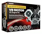 Franzis Verlag V8 Motor 67114 Bausatz ab 14 Jahre, White