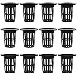 HEMOTON 50 Stück Pflanzkorb Mesh-netztopf Gartenmaschenbecher Net Pots Netztöpfe Aus Kunststoff Hydroponic Basket Cup Hydroponischer Kindergartenbecher Plastik Korb Aus Kunststoff Orchidee