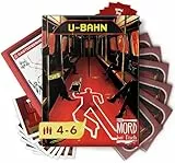 MORD bei Tisch Krimidinner für Zuhause - 4 bis 6 Personen - Der U-Bahn Fall - Das Krimi Spiel ab 16 Jahren – Ideal als Krimi Dinner für eine mörderische Dinnerparty